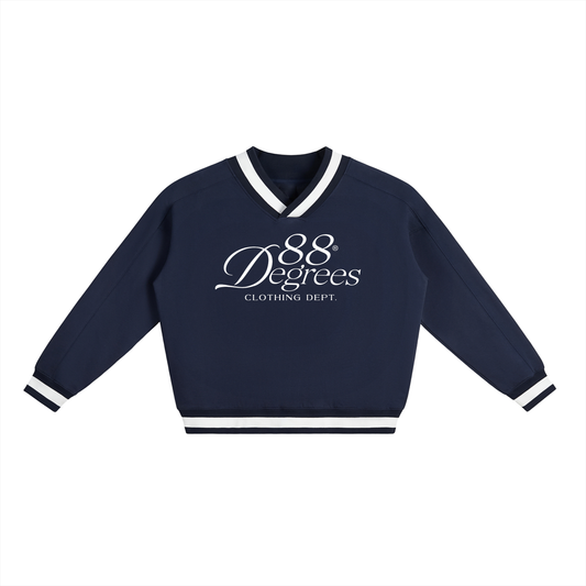 Varsity V-Neck Sweatshirt